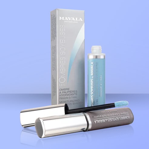 Mavala Silky Eye Shadows, Waterproof Bleu Lagune