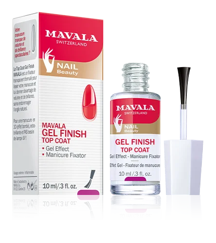 Mavala Boxed Nail Gel Finish Top Coat 10Ml