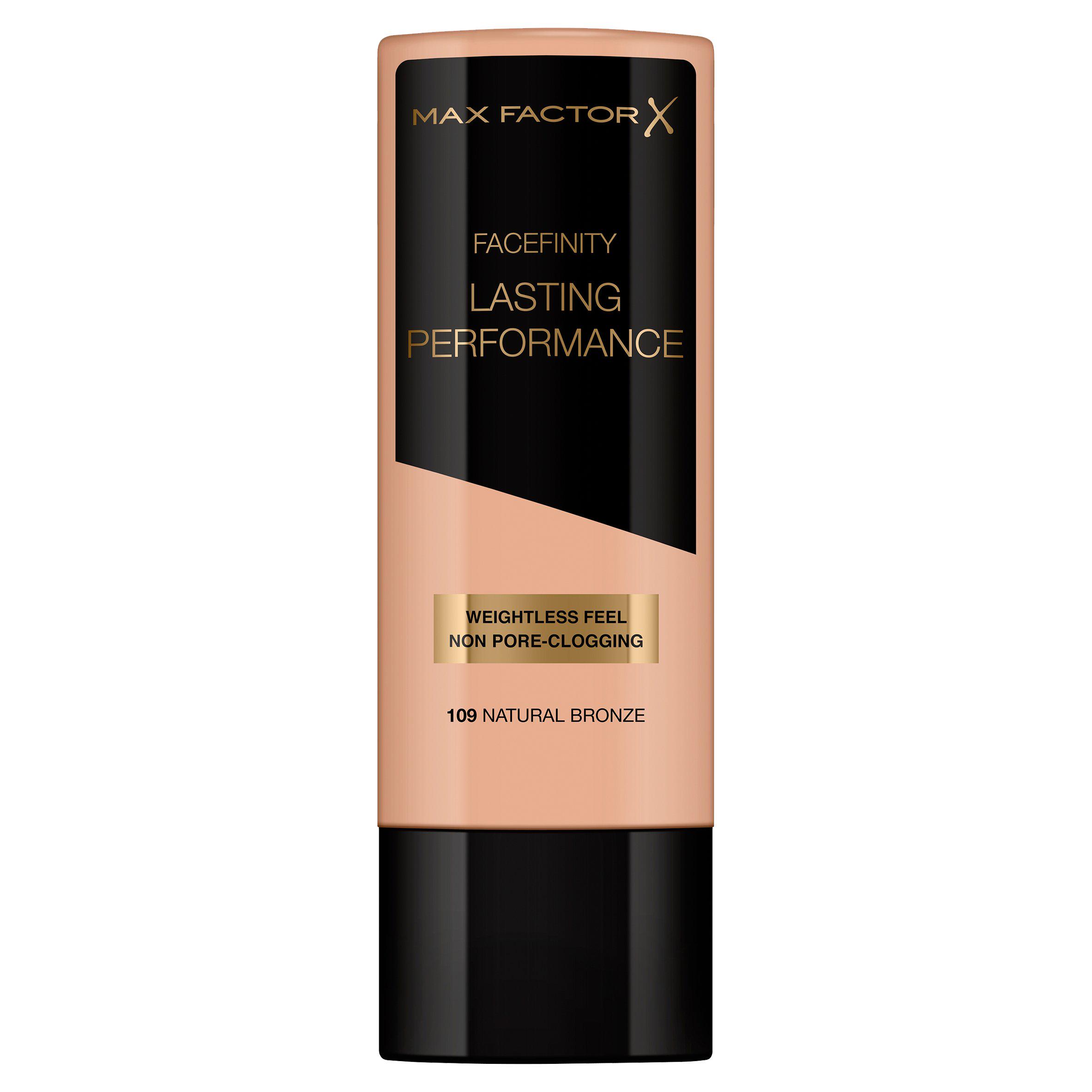 MAX FACTOR face make-up foundation lasting performance natural bronze 109 35ml