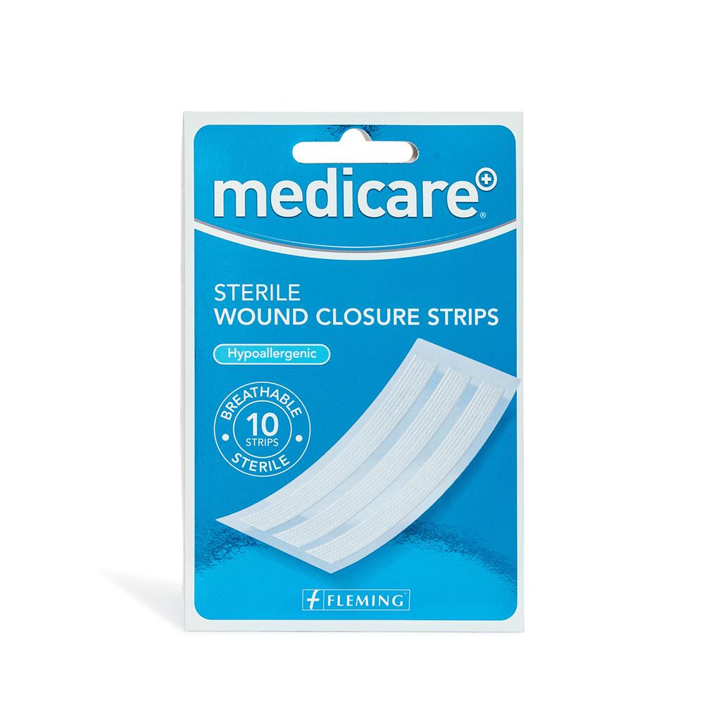 MEDICARE WOUND CLOSURE STRIPS 10'S (DISPLAY OF S)