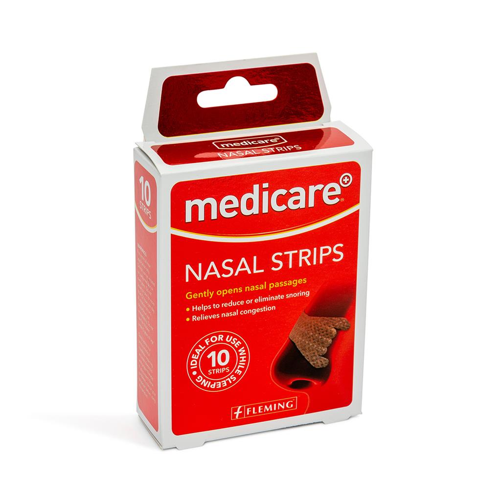 MEDICARE first aid nasal strips  10