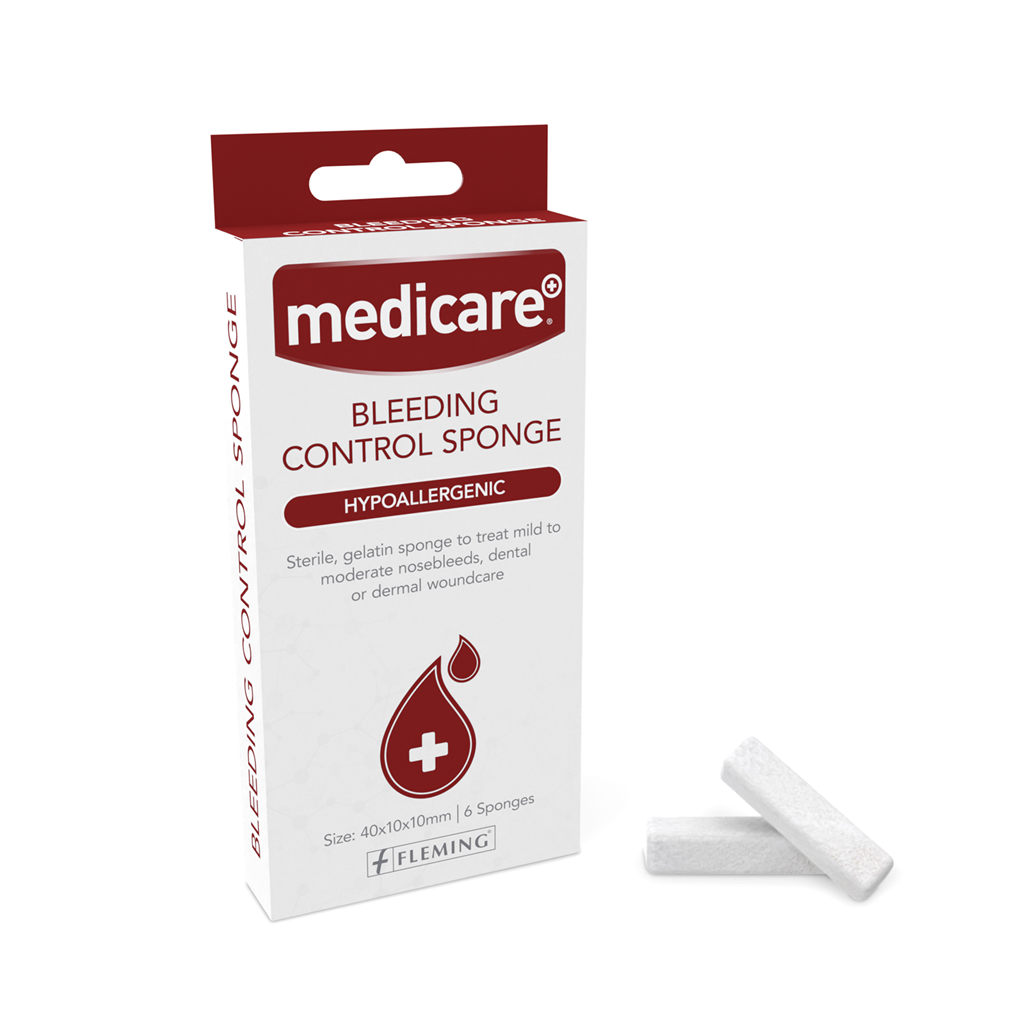 MEDICARE first aid surgispon bleeding control sponge