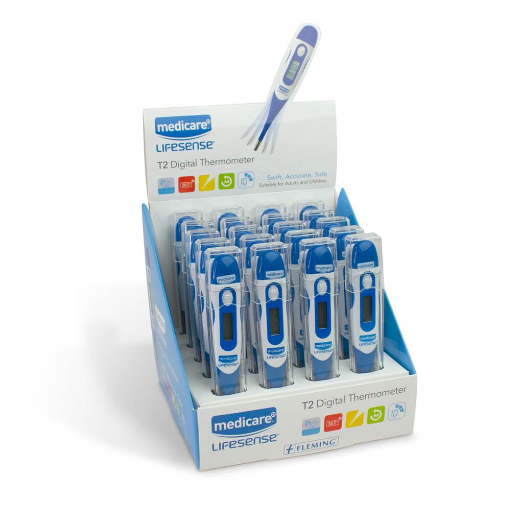 MEDICARE first aid thermometer lifesense digital