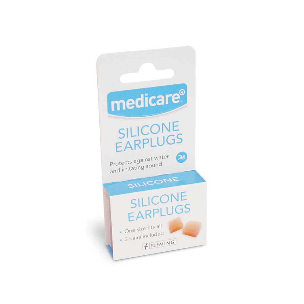 MEDICARE household, toiletries & cosmetics ear plugs silicone  6