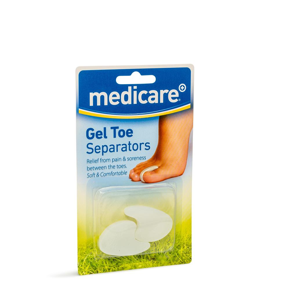 MEDICARE household, toiletries & cosmetics footcare toe seperators gel  2