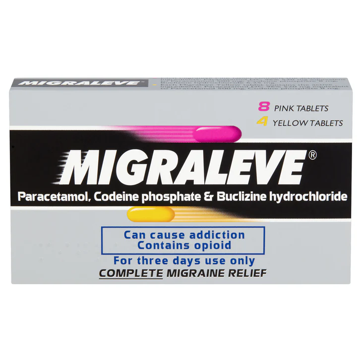 MIGRALEVE tablets complete pack 6.25mg/8mg/500mg  12