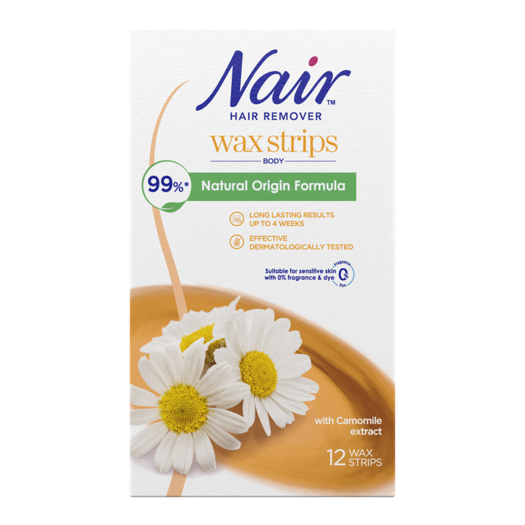 NAIR body wax strips  12