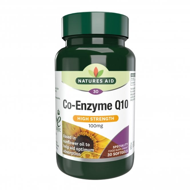 NATURES AID nutrients capsules co-enzyme Q10 100mg  30