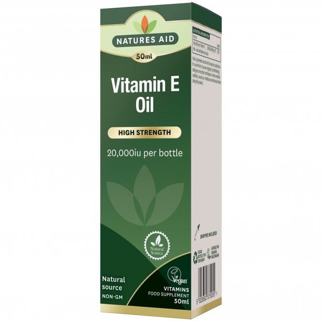 NATURES AID vitamins vitamin E oil 20,000iu 50ml