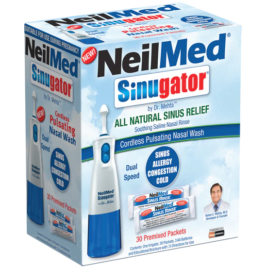 NEILMED sinugator cordless irrigator