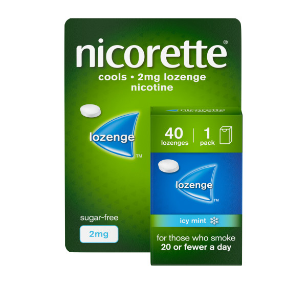 NICORETTE lozenges mint 2mg  40
