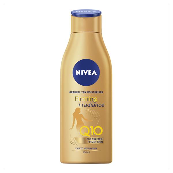 NIVEA body Q10 firming & radiance gradual tan 200ml