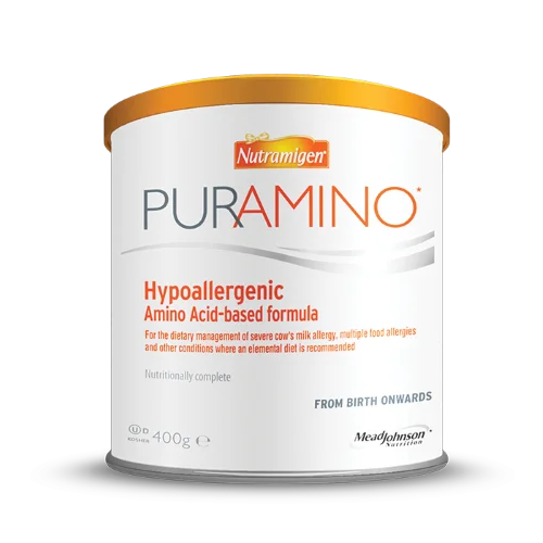 NUTRAMIGEN PURAMINO hypo-allergenic amino acid formula 400g