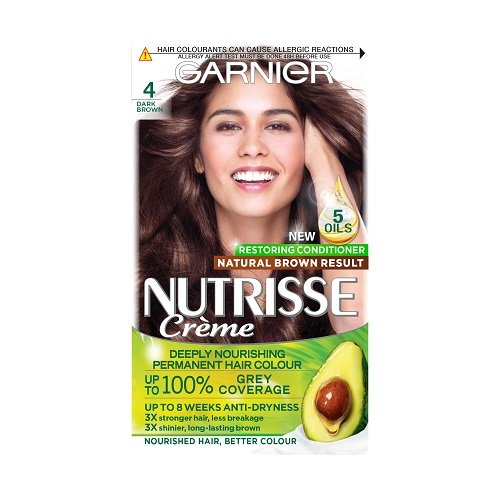 NUTRISSE hair colourant cocoa dark brown 4