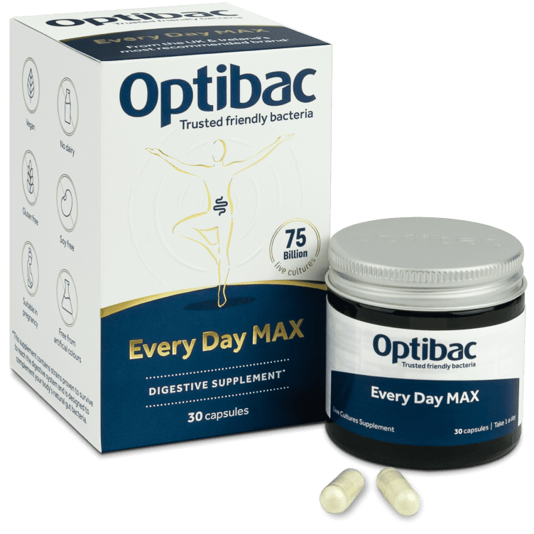 OPTIBAC probiotic food supplements every day max  30