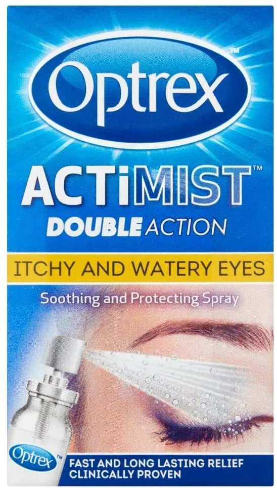 OPTREX eye spray actimist 2in1 itchy watery 10ml