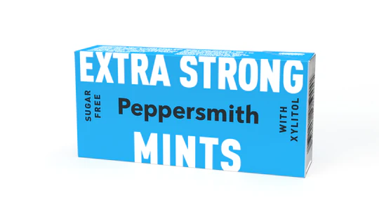 PEPPERSMITH dental mints extra strong 15g 25