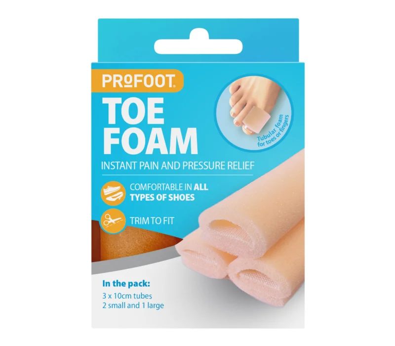 PROFOOT padding & protection toe foam tubular one size