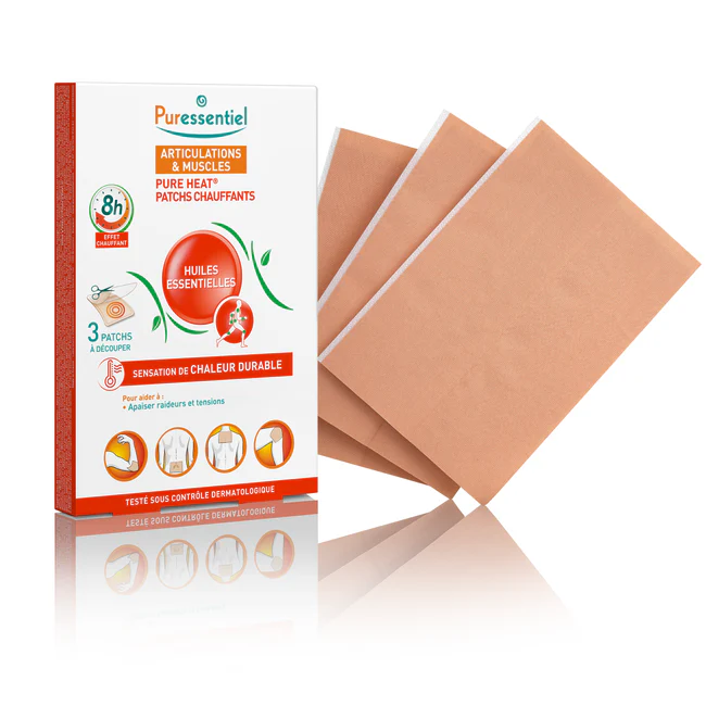 PURESSENTIEL natural health muscles & joints heating patches  3