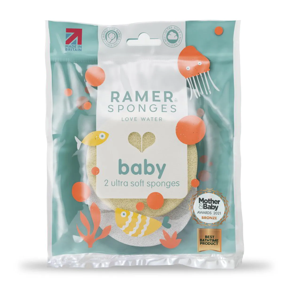 RAMER ultra soft baby sponge  2