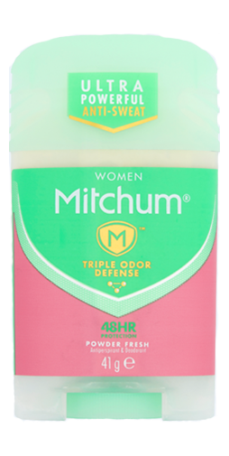 REVLON mitchum antiperspirant cool dry stick powder fresh 41g