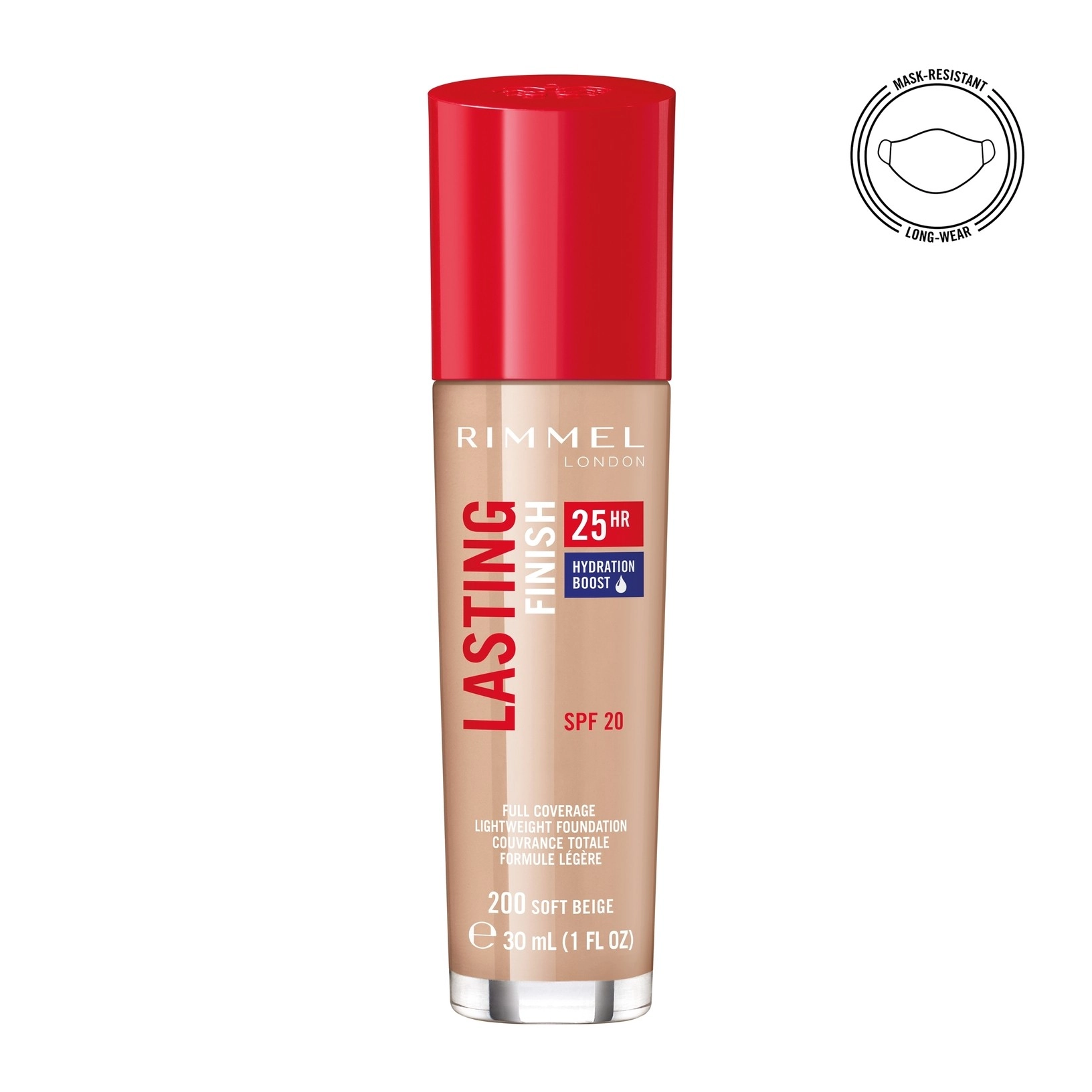 Rimmel Lasting Finish 25 Hour Foundation 200 Soft Beige