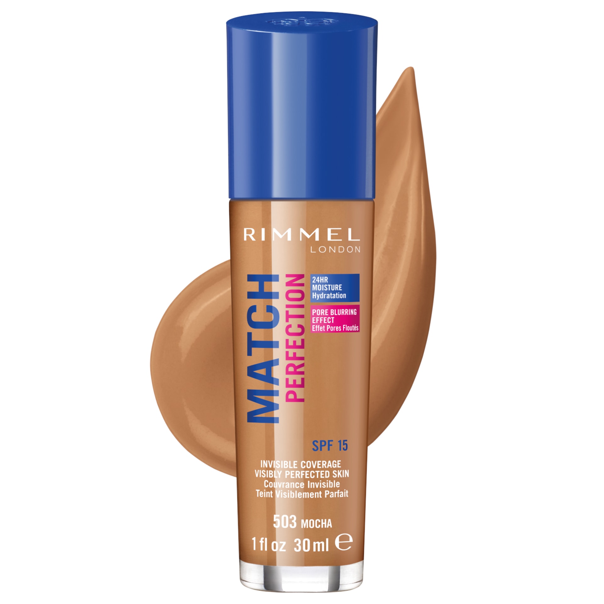 RIMMEL face make-up foundation match perfection mocha 30ml