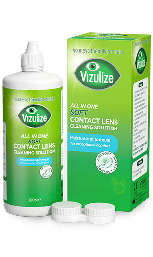 VIZULIZE all-in-one contact lens solution soft 360ml