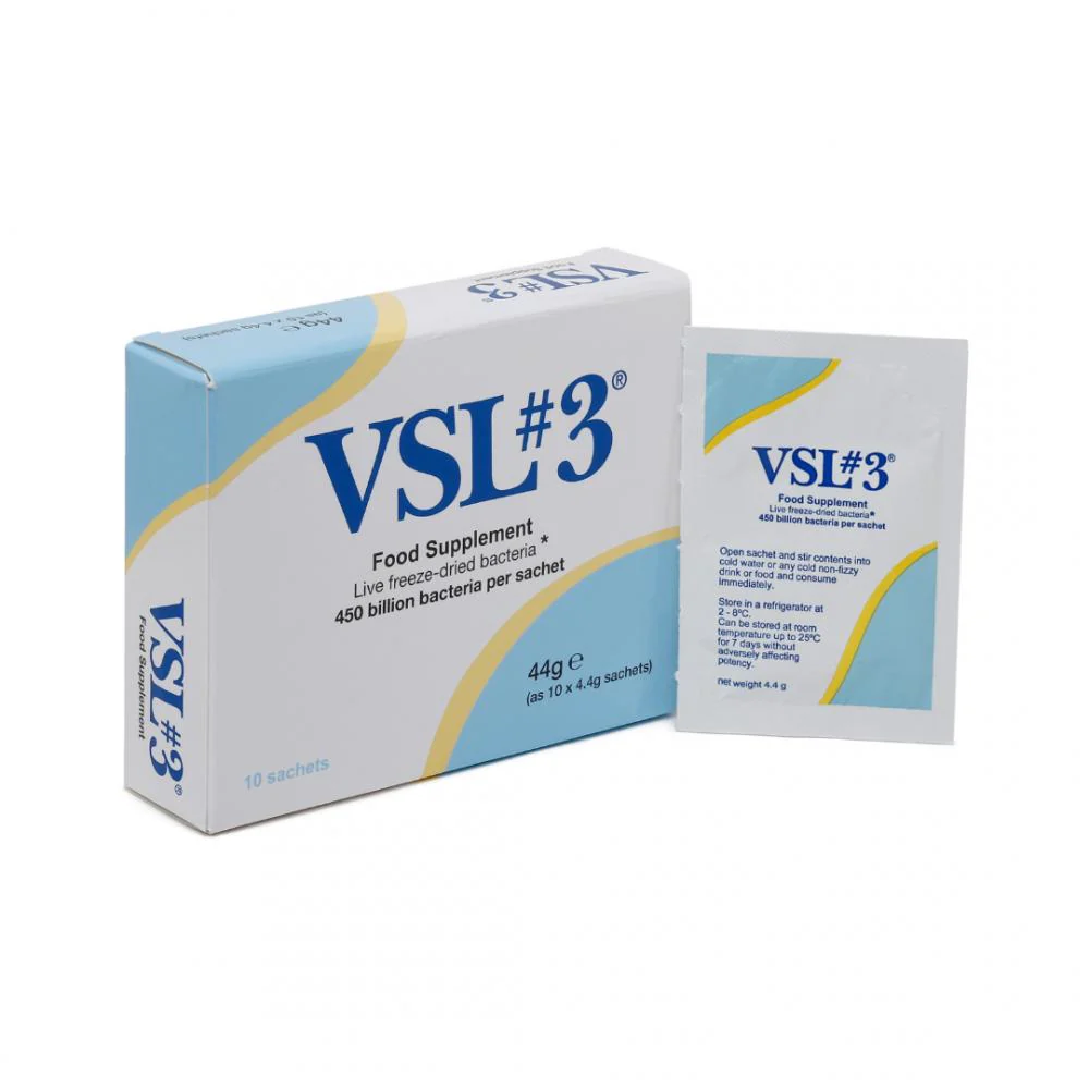 VSL#3 probiotic food supplement sachets 4.4g 10