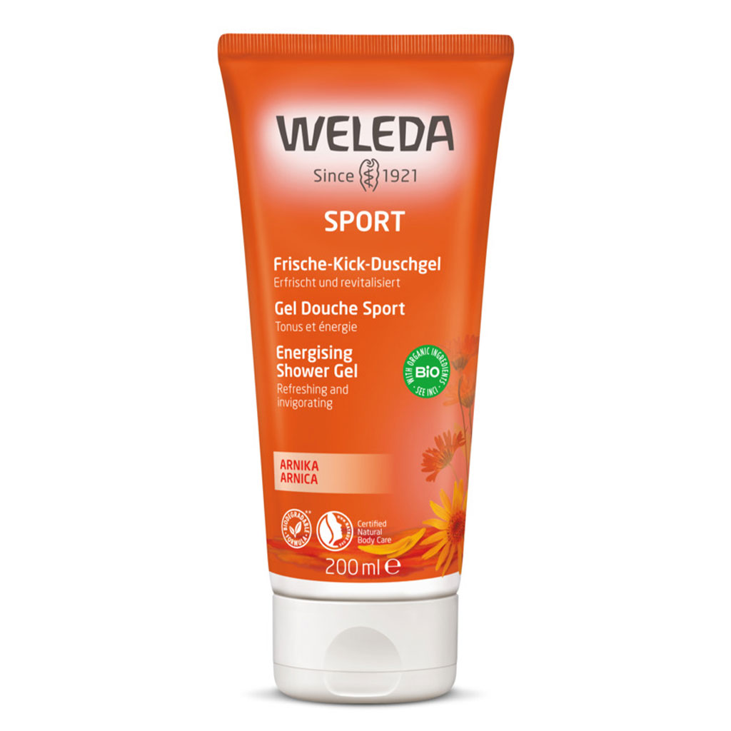 WELEDA body care arnica shower gel 200ml