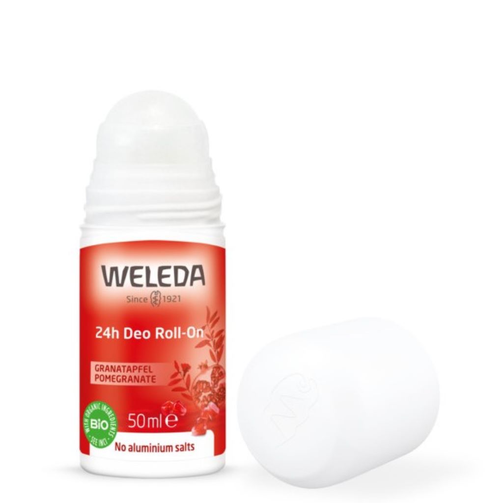 WELEDA body care deodorant roll on pomegranate 50ml