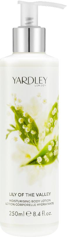 YARDLEY bath & body body lotion lily of the valley 250ml