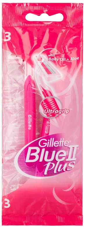 GILLETTE razors, blades & trimmers blue ll disposable razors for women  3
