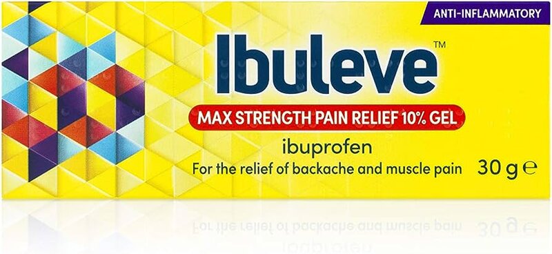 IBULEVE max strength pain relief gel 10% 30g