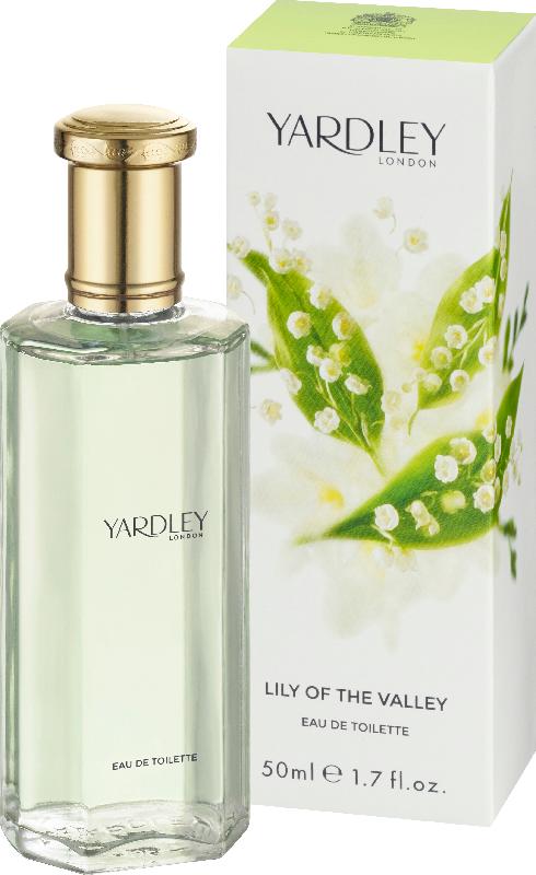 YARDLEY fragrance eau de toilette lily of the valley 50ml