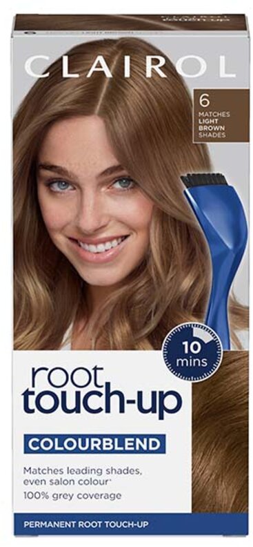 CLAIROL nice n easy root touch up light brown 6