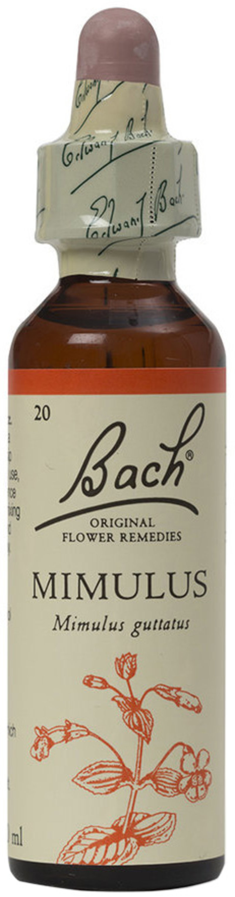 BACH ORIGINAL FLOWER REMEDIES mimulus 20ml