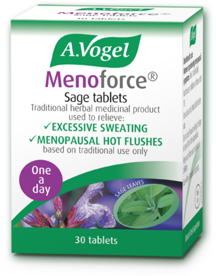 A.VOGEL stress, sleep & mood tablets menoforce sage  30