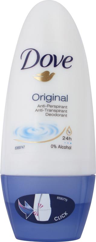 DOVE antiperspirants & deodorants roll on original 50ml