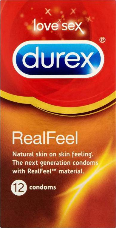 DUREX REAL FEEL PACK OF 12
