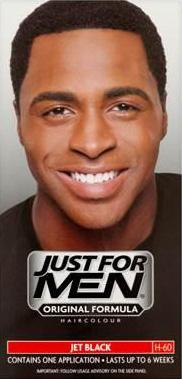 JUST FOR MEN shampoo-in hair colourant jet black H60