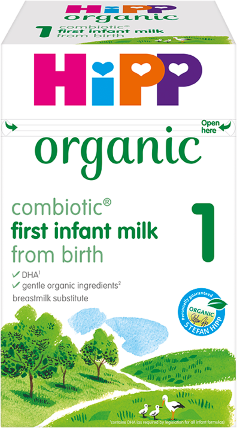 HIPP organic 1 first infant milk powder from birth 800g