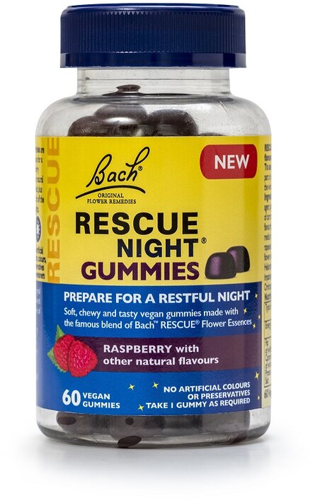 RESCUE REMEDY gummies night mixed berry flavour  60