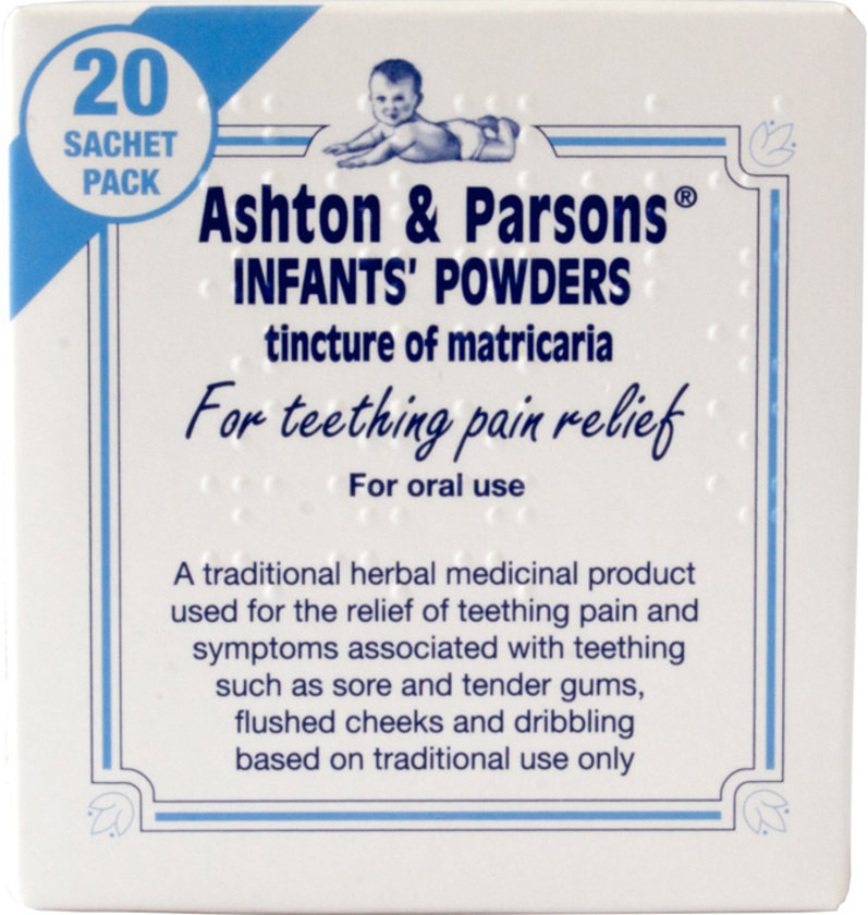 ASHTON & PARSONS infants powders 0.002ml  20
