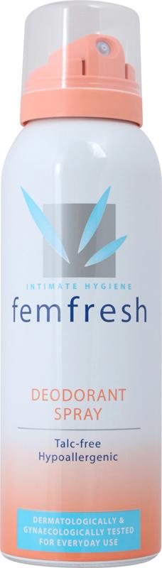 FEMFRESH body fresheners range feminine deodorant 125ml