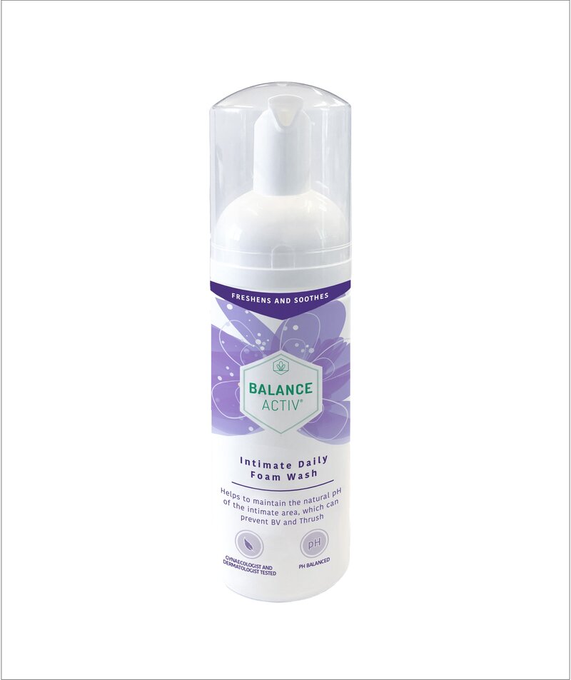 BALANCE ACTIV intimate daily foam wash 150ml