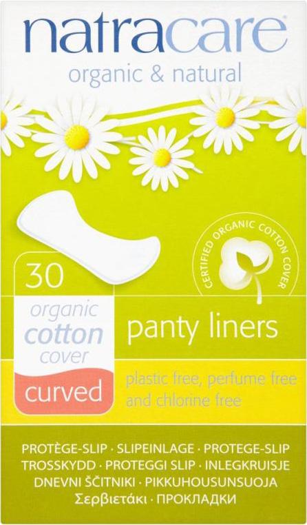 NATRACARE natural panty liners curved  30
