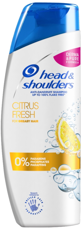 HEAD & SHOULDERS shampoo citrus fresh 250ml