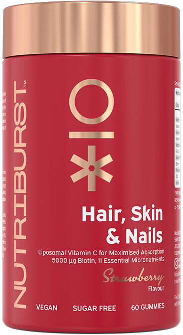 NUTRIBURST gummies hair, skin & nails  60