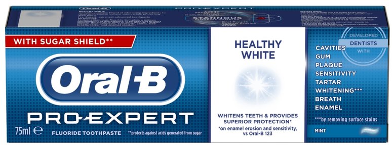 ORAL-B toothpaste pro expert whitening 75ml